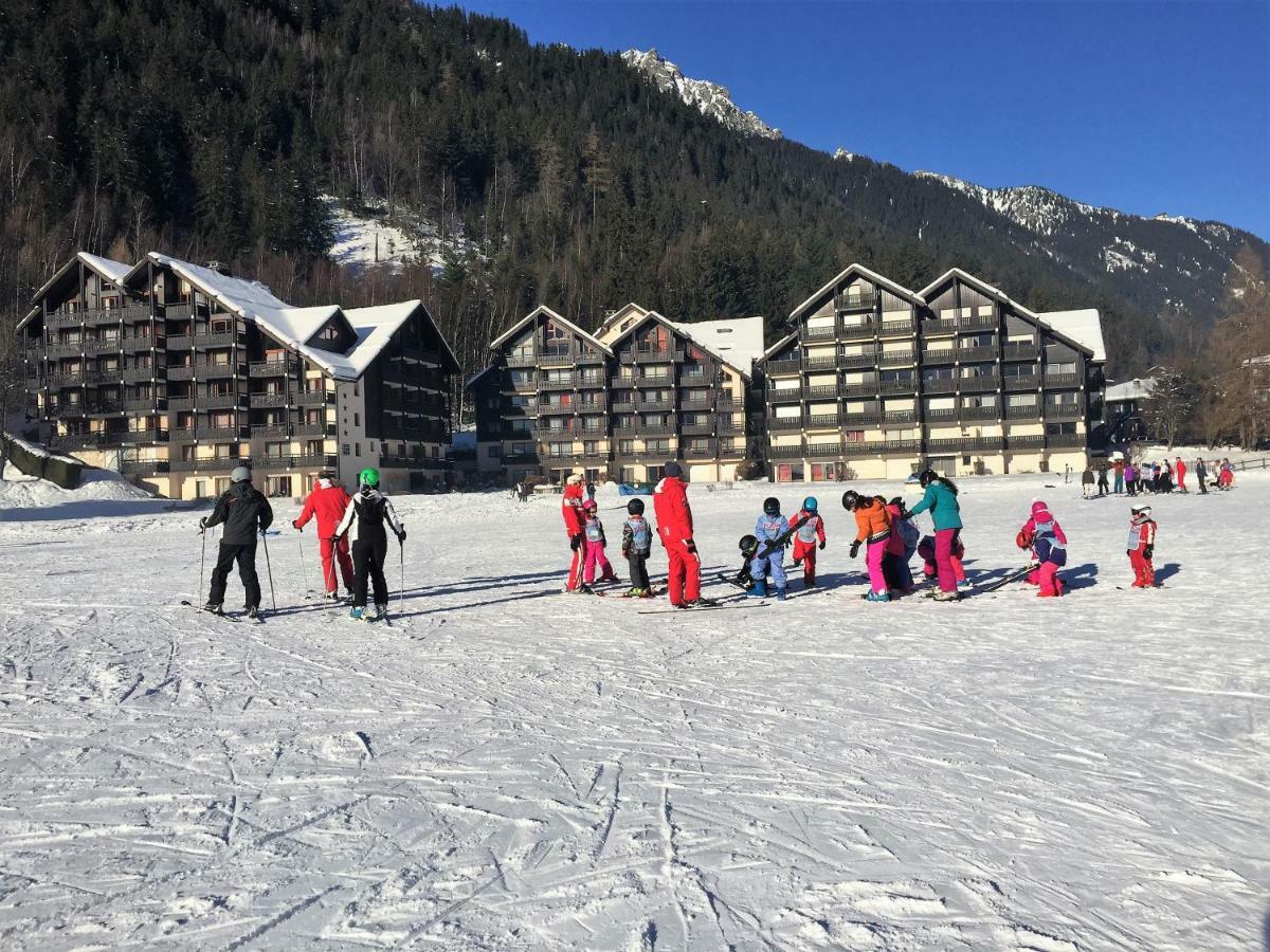 Front Ski Slope Chamonix Apartment Zewnętrze zdjęcie