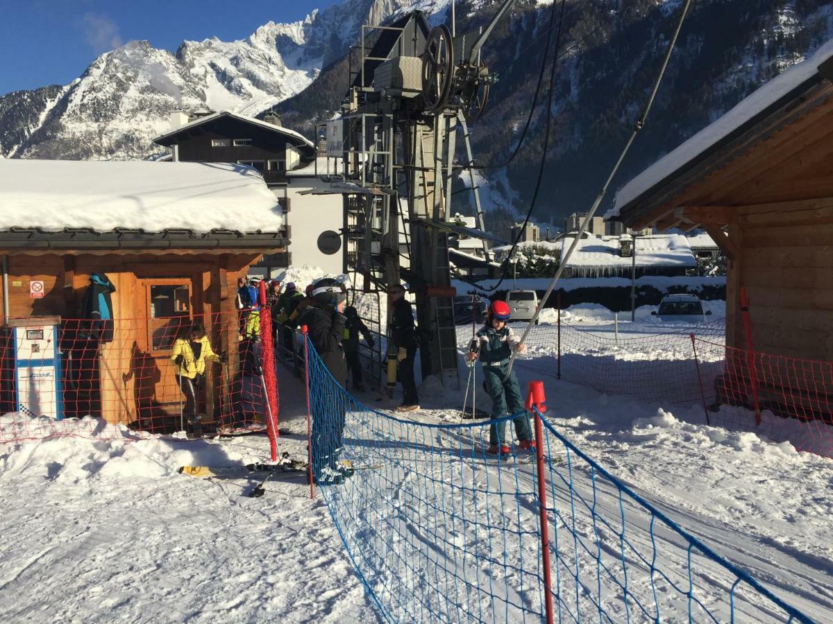 Front Ski Slope Chamonix Apartment Zewnętrze zdjęcie