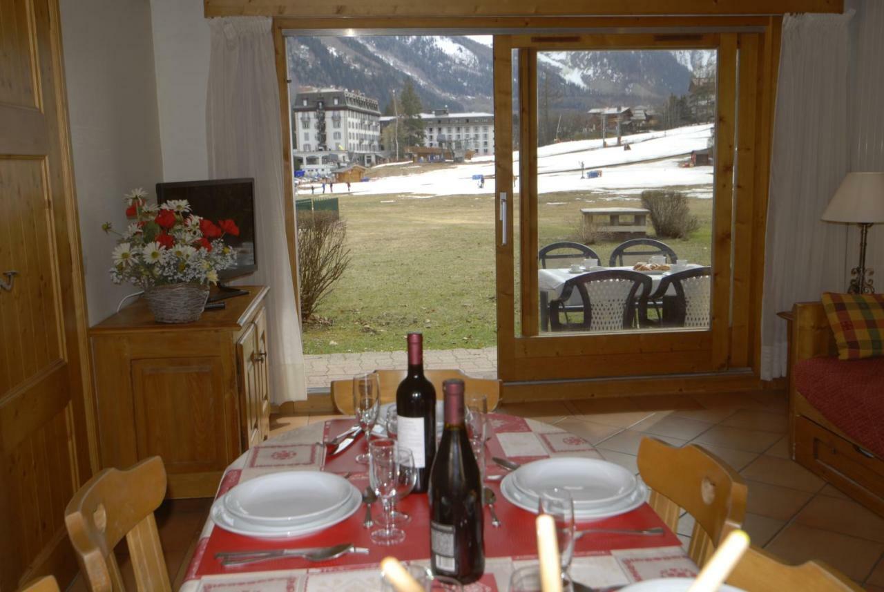 Front Ski Slope Chamonix Apartment Zewnętrze zdjęcie