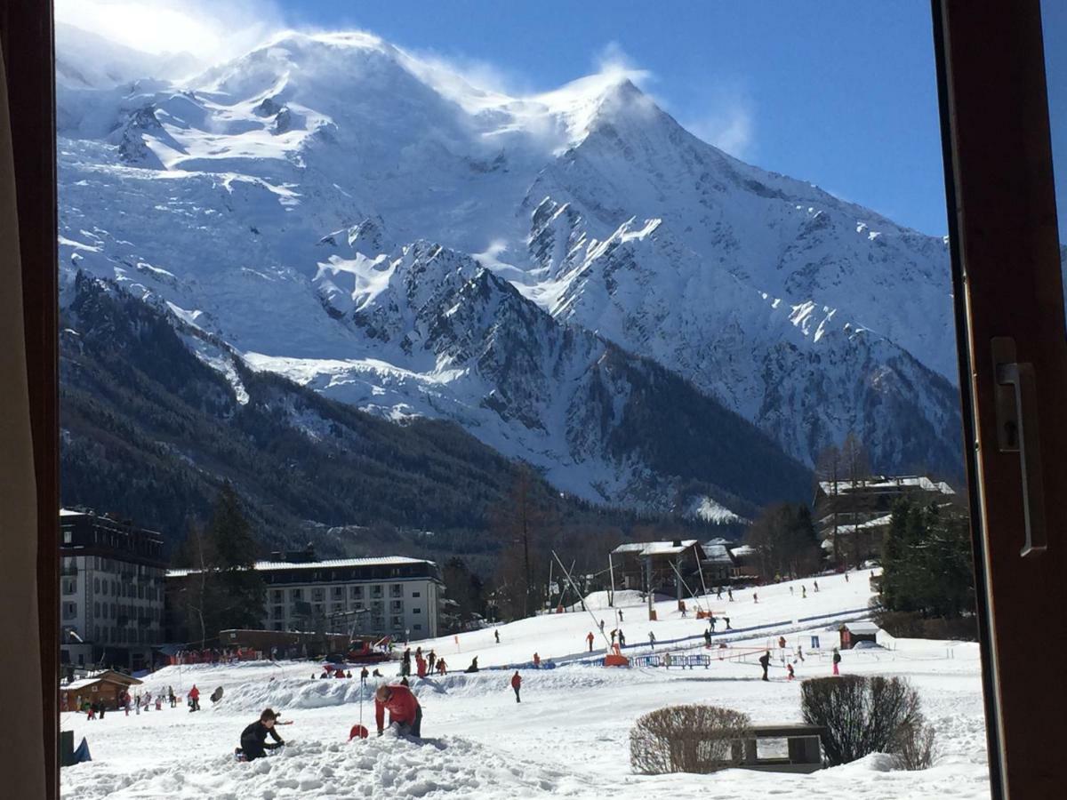 Front Ski Slope Chamonix Apartment Zewnętrze zdjęcie