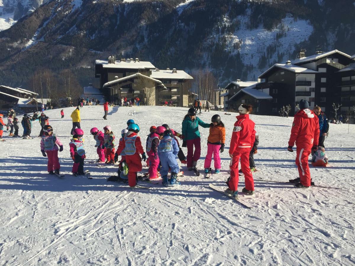 Front Ski Slope Chamonix Apartment Zewnętrze zdjęcie