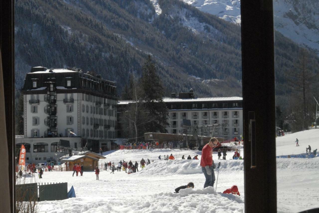 Front Ski Slope Chamonix Apartment Zewnętrze zdjęcie